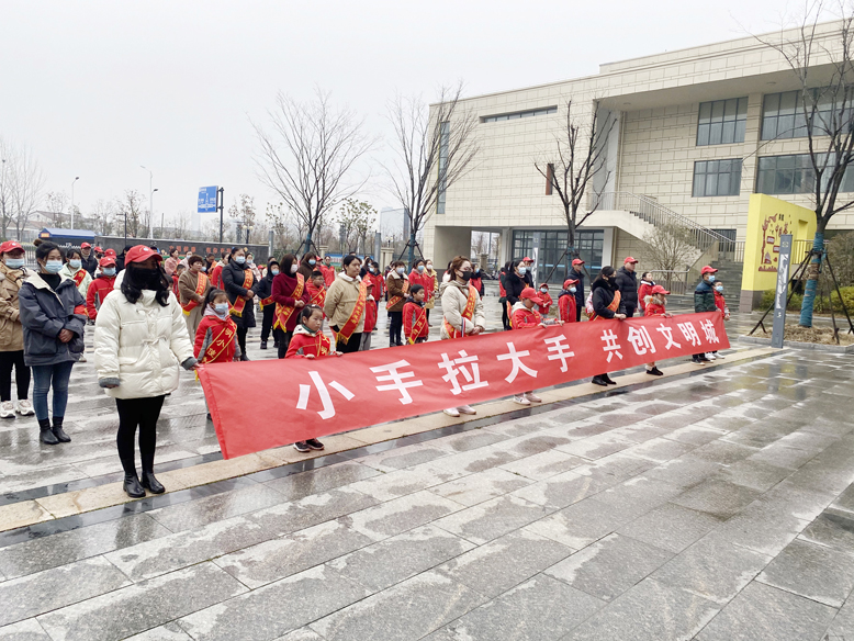 縣永寧路實(shí)驗(yàn)學(xué)校富康路校區(qū)開展志愿服務(wù)活動(dòng)