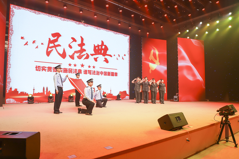 濱海縣新錄用公務(wù)員建黨100周年文藝匯演活動